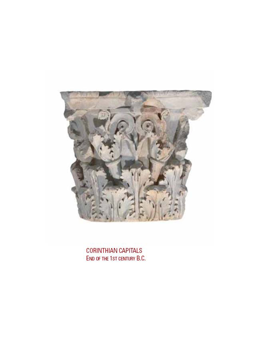 Corinthian Capitals. End of the 1st Century BC.