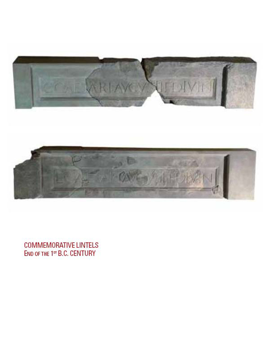 Commemorative Lintels. End of the 1st BC. Century