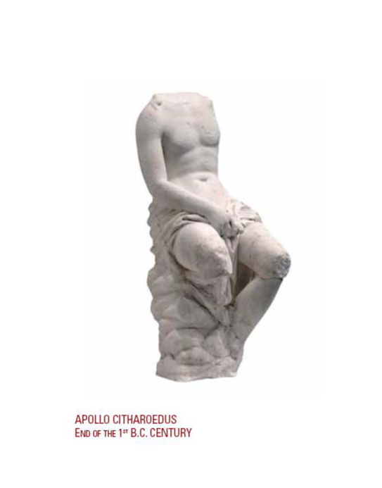 Apollo Citharoedus. End of the 1st BC. Century