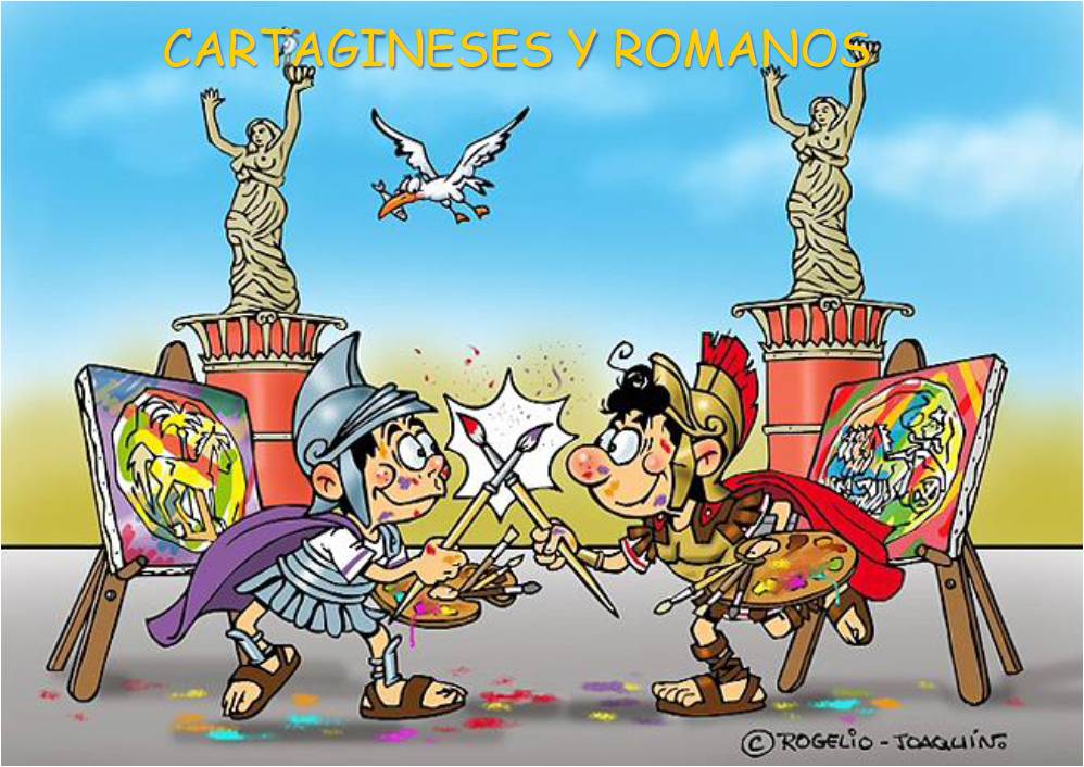 CARTAGINESES Y ROMANOS